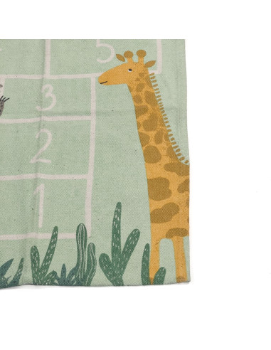 Alfombra Infantil Safari 140x70cm - Decoración Habitación Niños