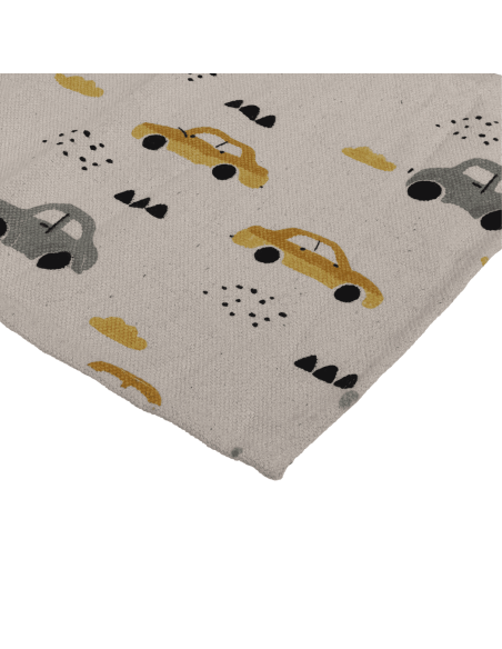 Alfombra infantil 140x70cm autos