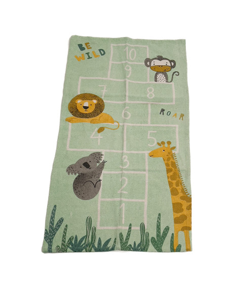 Alfombra infantil 140x70cm safari