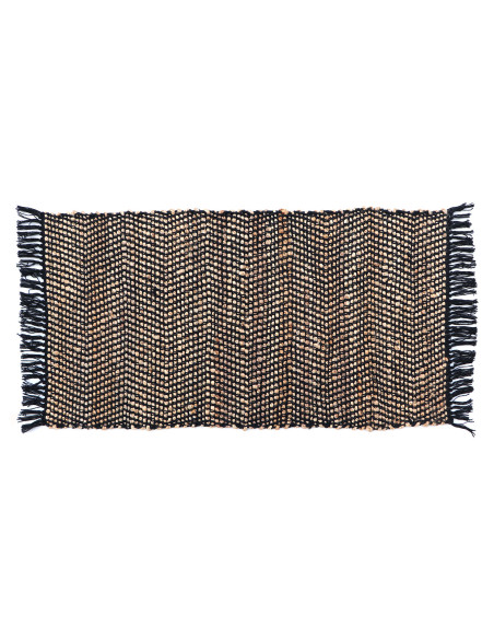 Alfombra 70x140cm yute flecos