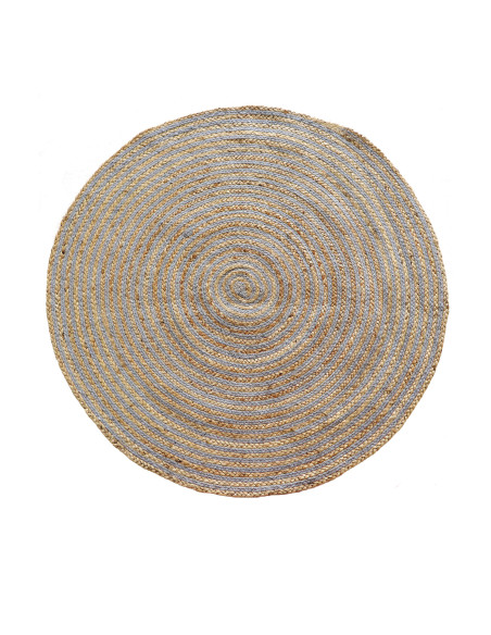 Alfombra 90cm living yute circular nat/algod