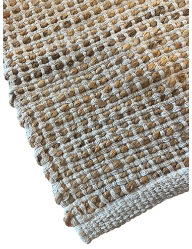 Alfombra de Yute Milk 300x200cm - Ideal para Living
