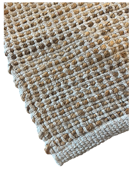 Alfombra 200x300cm yute milk