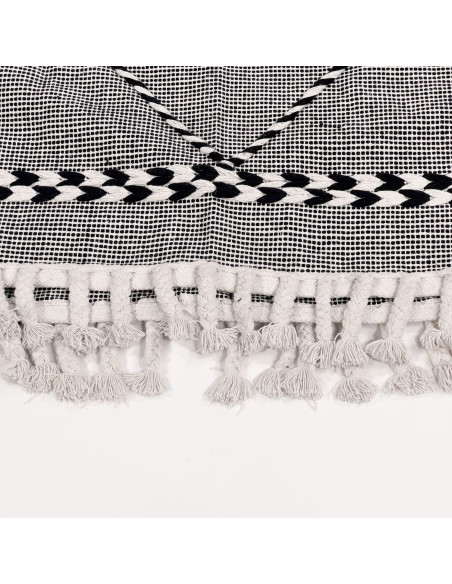 Alfombra 160x230cm Boho rombos BN