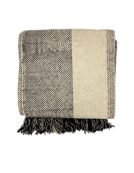 Alfombra 120x180cm tejida BN