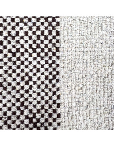 Alfombra Tejida Bicolor 120x180cm - Decoración Living