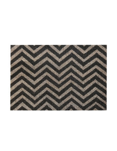 Limpiapies 40x60cm zigzag BN