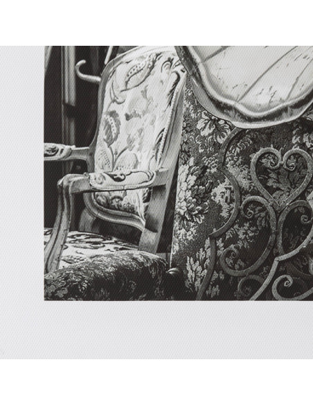 Canvas 35x35cm B&W retro 4