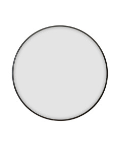 Espejo redondo 60cm Uri negro