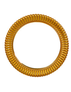 Espejo reodondo 75cm Frani dorado