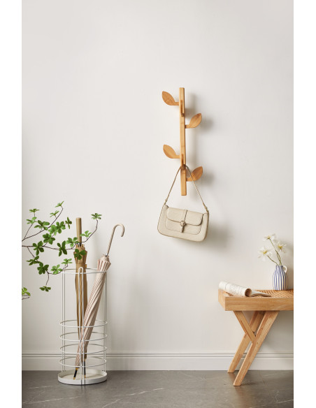 Perchero hojas 58cm