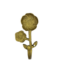 Perchero simple flores