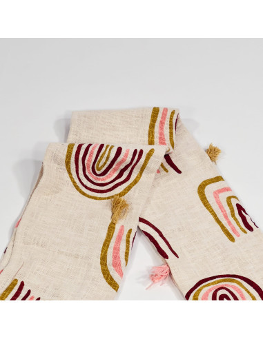 Manta Kids Arcoíris 130x170cm - Textil Hogar de Calidad