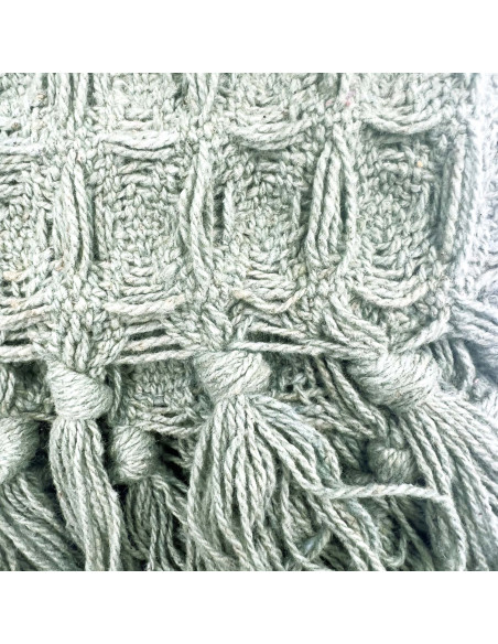 Manta 130x170cm waffle verde