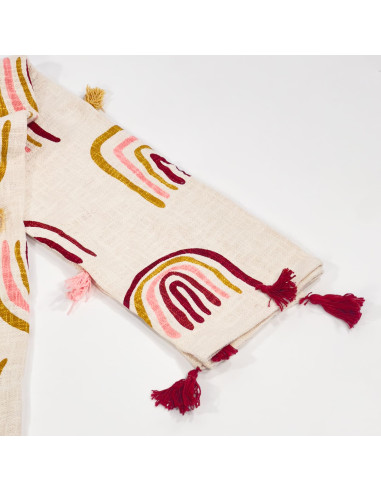 Manta Kids Arcoíris 130x170cm - Textil Hogar de Calidad