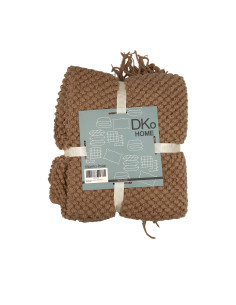 Manta 127x125cm tejida rosado