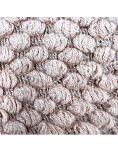 Manta 127x125cm tejida rosado 2