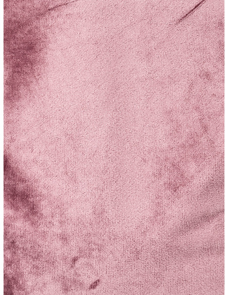 Cojín 45x45cm velvet palo rosa