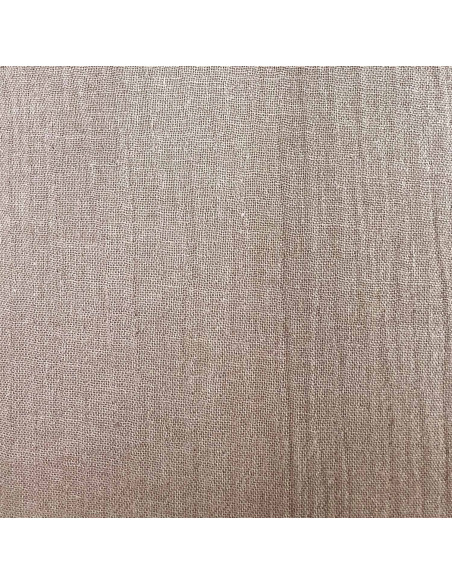 Cojín 45x100cm gasa algodón café