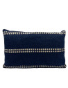 Cojín Líneas Azul 30x50 cm - Decoración Textil para el Hogar