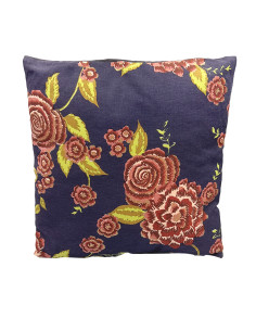 Cojín 40x40cm floreado