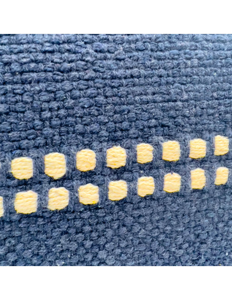 Cojín 30x50cm líneas azul