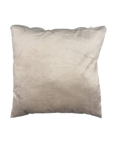 Cojín 45x45cm velvet gris