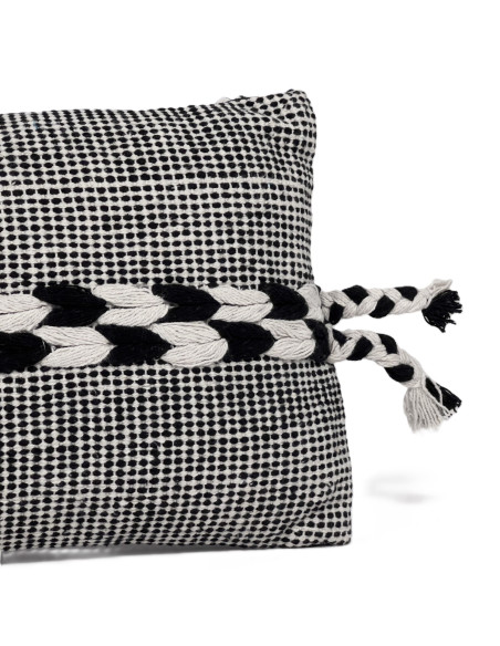 Cojín 30x50cm boho BN