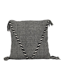 Cojín 45x45cm boho BN