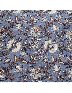 Cojín 45x45cm print celeste 2