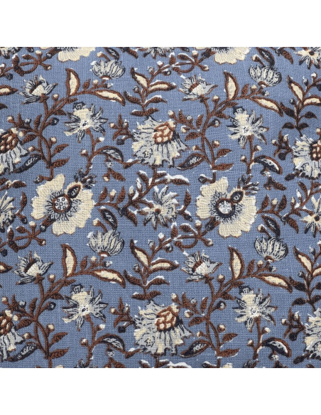 Cojín 45x45cm print celeste