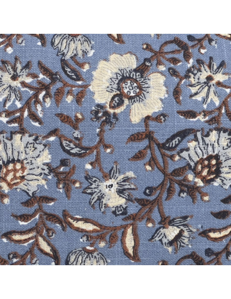 Cojín 50x30cm print celeste