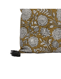 Cojín 45x45cm print amarillo 2