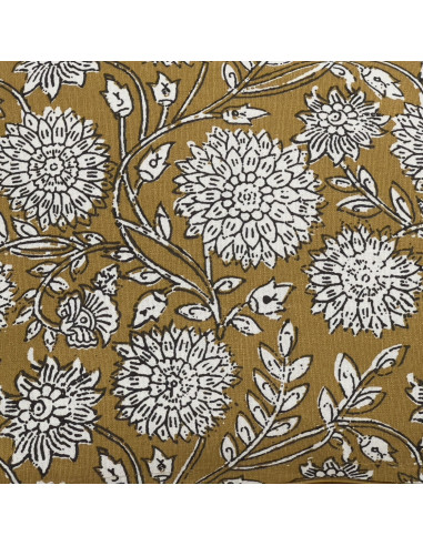 Cojín Print Amarillo 50x30 cm - Decoración Moderna para Hogar