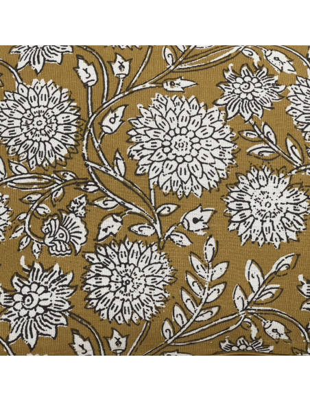 Cojín 50x30cm print amarillo