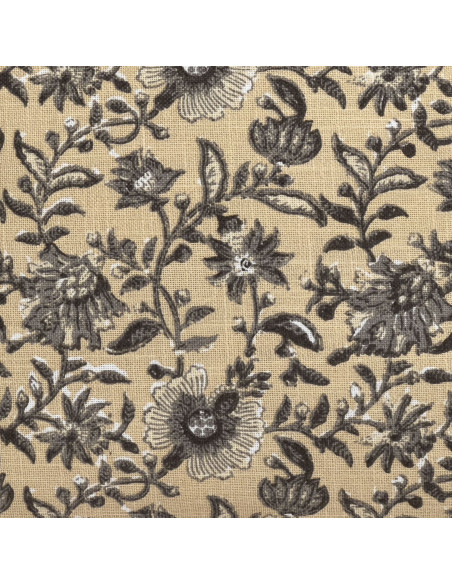 Cojín 45x45cm print crema