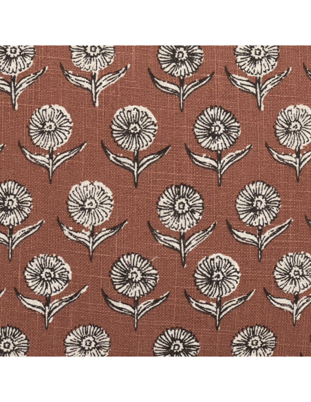 Cojín 45x45cm print naranjo