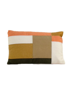 Cojín 30x50cm bordado abstracto