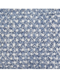 Cojín 30x50cm pet tejido azul 2