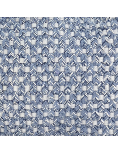 Cojín 30x50cm pet tejido azul