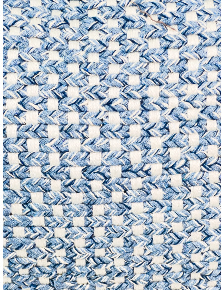 Cojín 45x45cm pet tejido azul