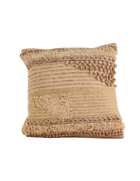 Cojín 45x45cm tejido neutro