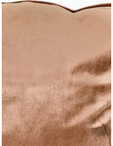 Cojín Velvet Café 45x45cm - Elegante y Acogedor