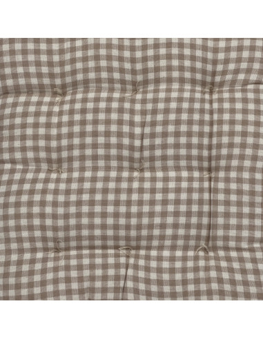 Cojín Mini Silla Cuadros 40x40cm - Decoración Hogar