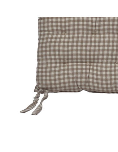 Cojín Mini Silla Cuadros 40x40cm - Decoración Hogar
