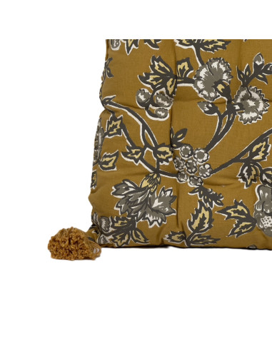 Cojín Print Amarillo Silla 40x40cm - Textil Hogar Moderno