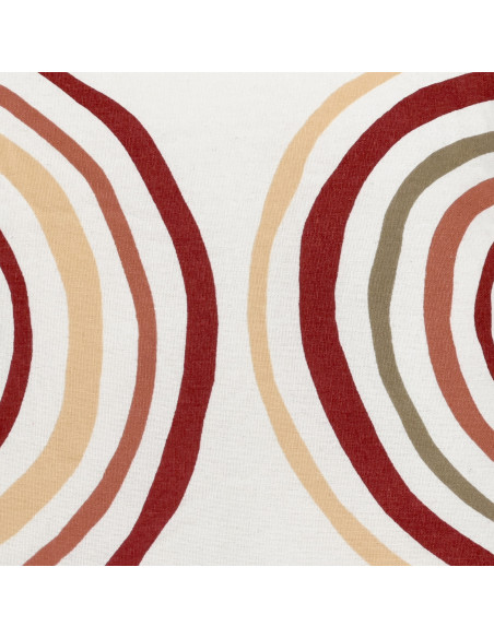 Cojín 45x45cm arcoiris doble