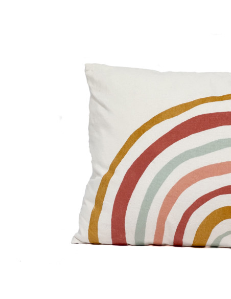 Cojín 30x50cm arcoiris