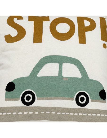 Cojín 45x45cm kids stop
