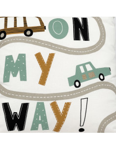 Cojín 45x45cm kids on my way 2